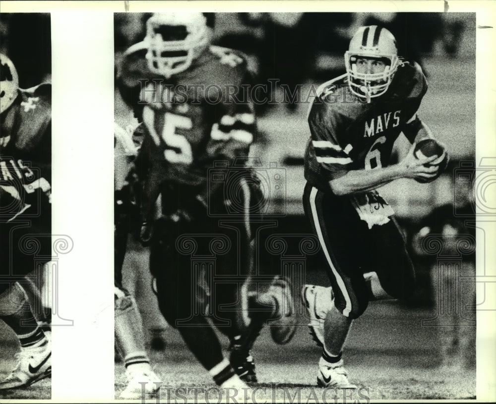 1989 Press Photo Rick James at Madison Versus Central High School Football Game- Historic Images