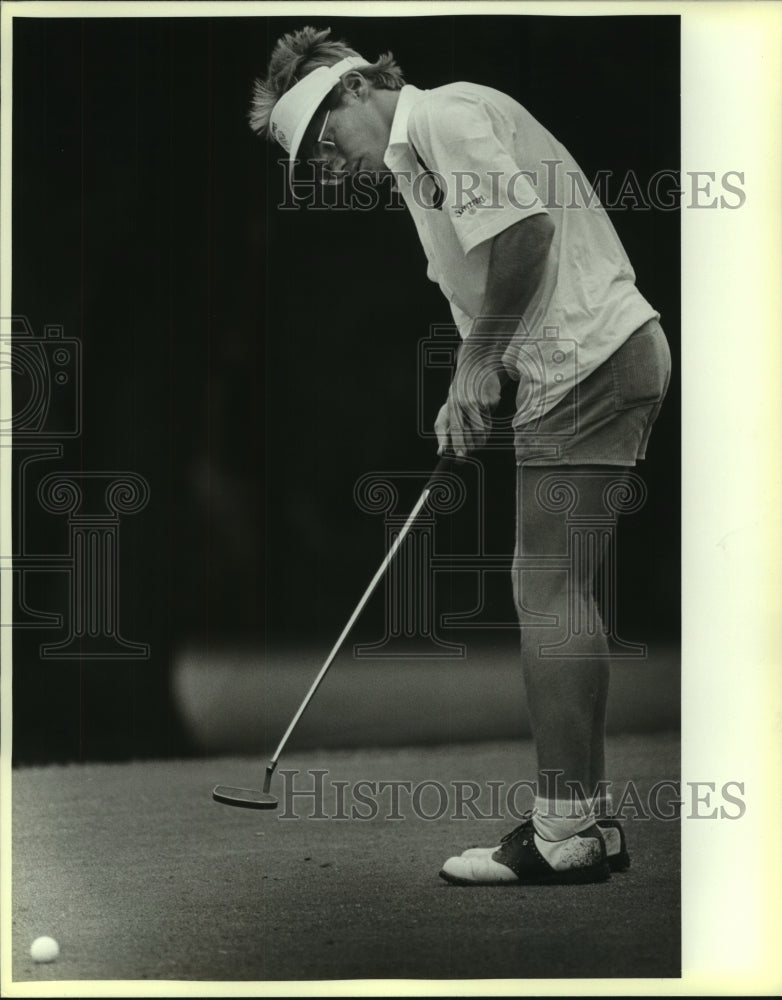 1987 Press Photo 1985 junior golf champion Brad Rogers - sas07091- Historic Images