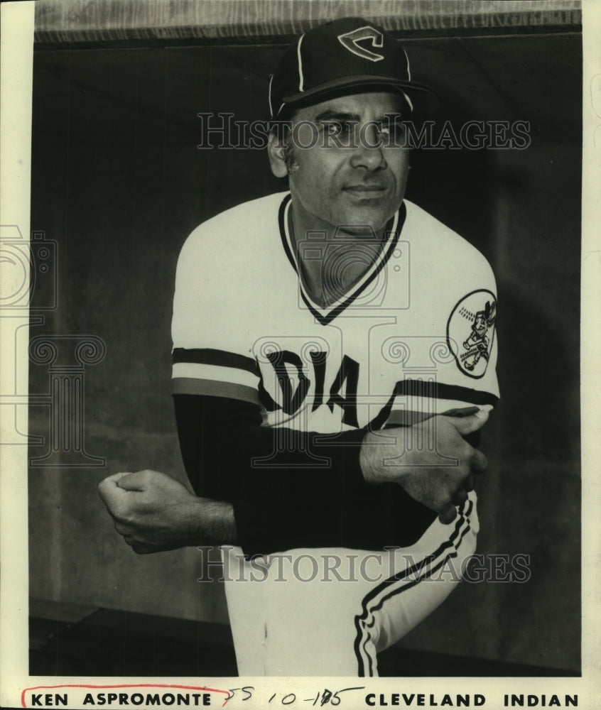 1980 Press Photo Former Cleveland Indians manager Ken Aspromonte - sas07173- Historic Images