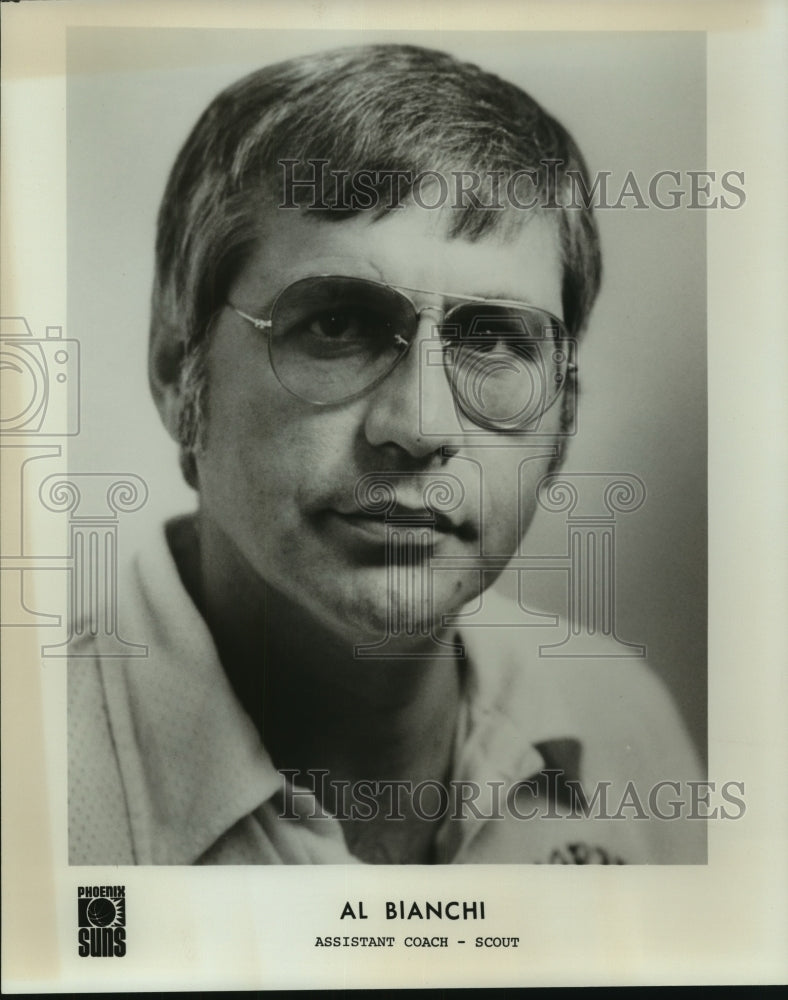Press Photo Phoenix Suns basketball and scout Al Bianchi - sas07178- Historic Images