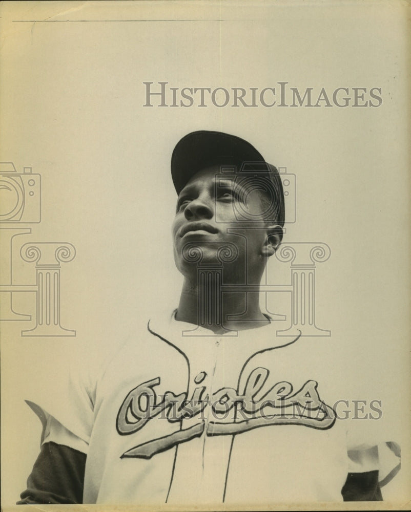 Press Photo Joe Durham, Orioles Baseball Player - sas07207- Historic Images