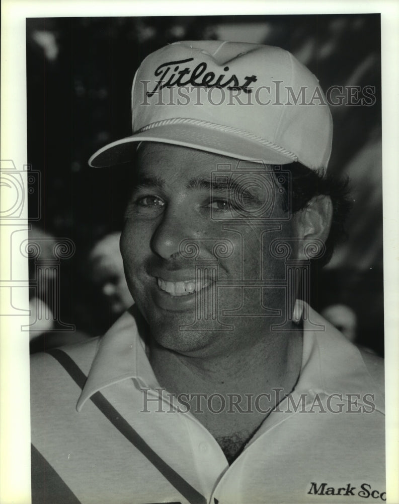 1989 Press Photo Golfer Phil Blackmar, Long Drive Winner at Texas Open- Historic Images