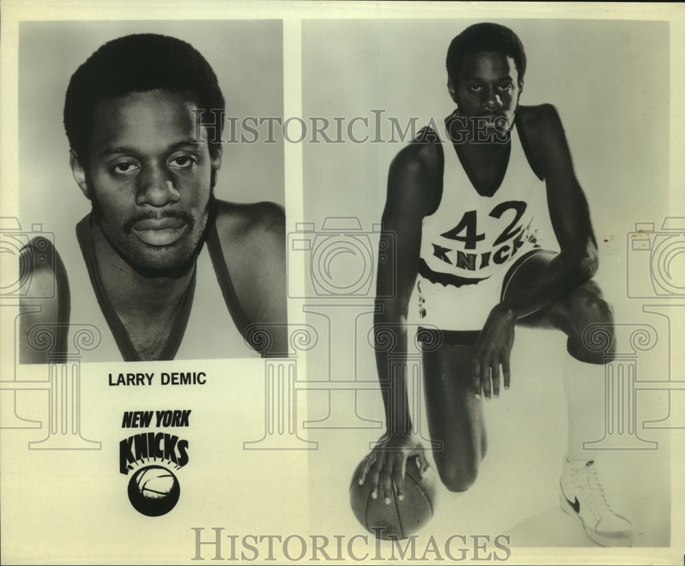 Press Photo Larry Demic, New York Knicks Basketball Player - sas07484- Historic Images