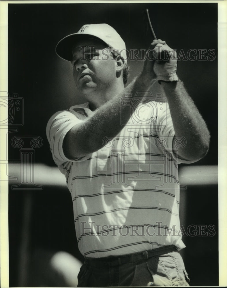 1988 Press Photo Chad Martin at Olmos Basin Golf Course - sas07616- Historic Images