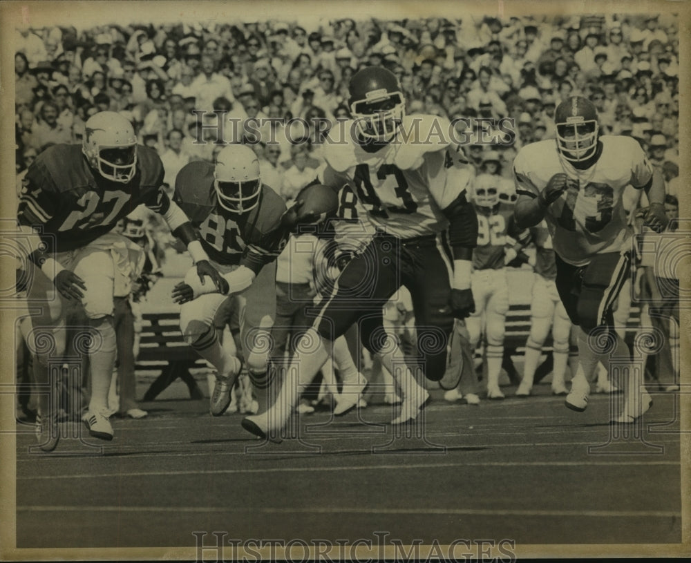 1978 Press Photo Jerry Eckwood, Football Player at Game - sas07746- Historic Images