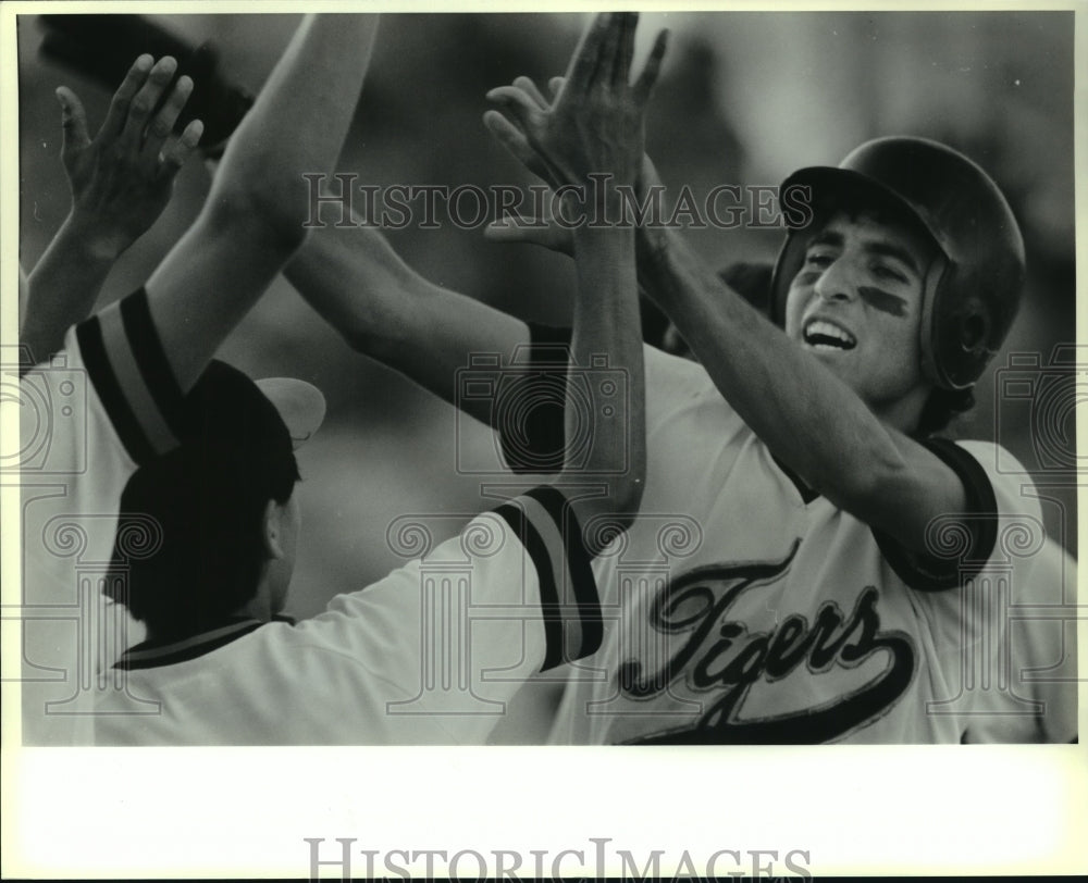 1989 Press Photo Carroll and Judson play high school baseball - sas07806- Historic Images