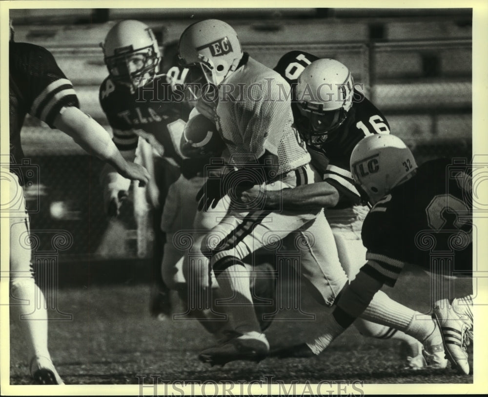 Press Photo Football Players at Game - sas07836- Historic Images