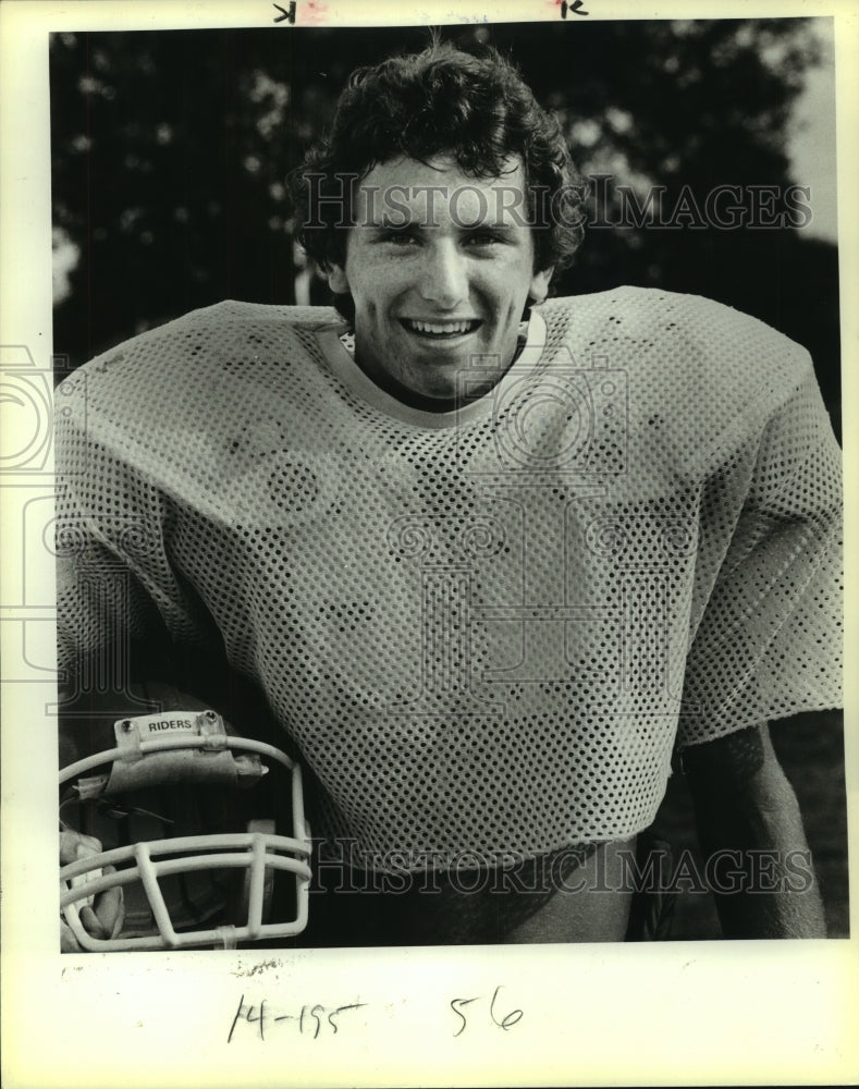 1983 Press Photo Mike Trigg, Roosevelt High School Football Player of the Week- Historic Images