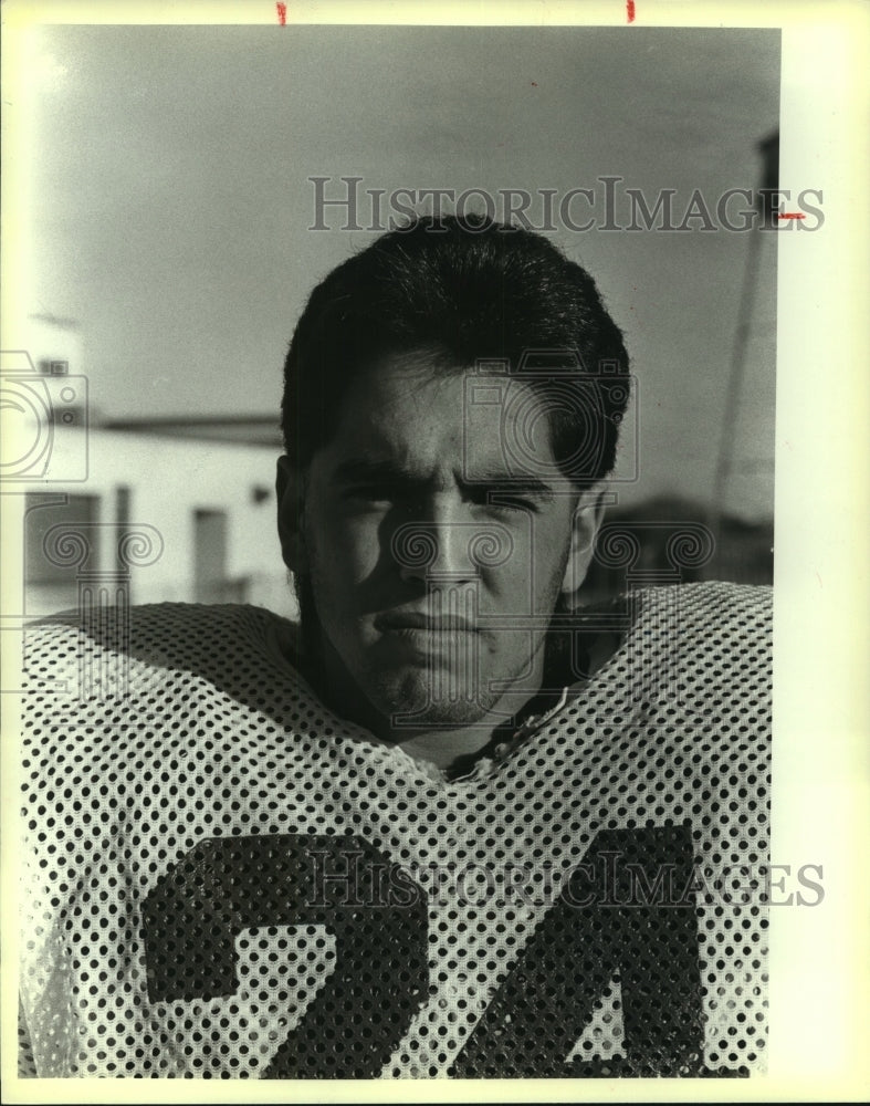 1984 Press Photo Walter Ugalde, Marshall High School Football Player of the Week- Historic Images