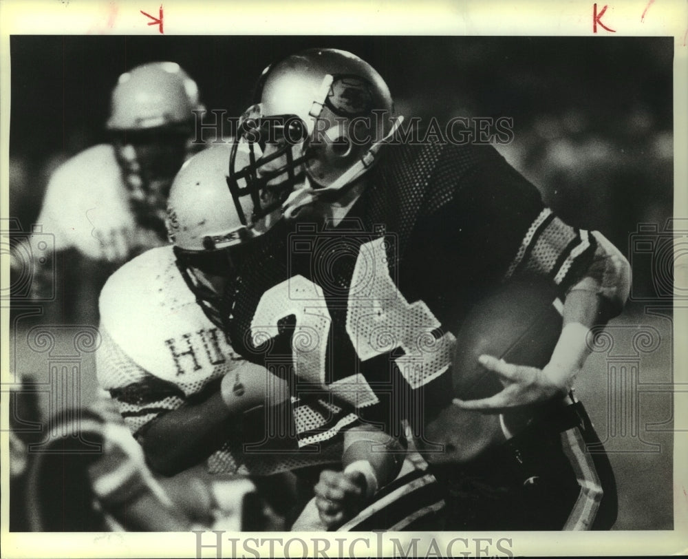 1984 Press Photo Clark High football player David Martin - sas08365- Historic Images