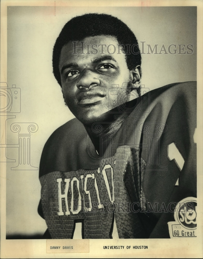 1978 Press Photo Danny Davis, Houston Football Player - sas08516- Historic Images