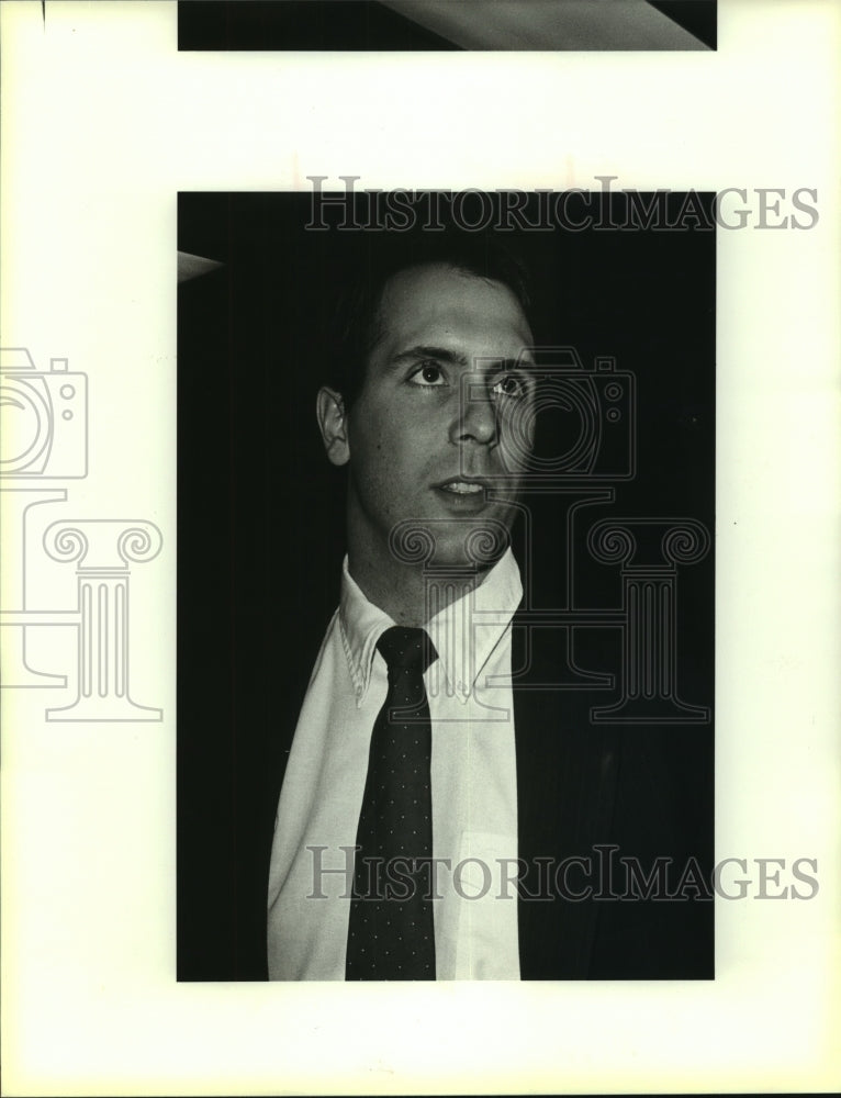 1987 Press Photo JIm Deshaies, Houston Astros Baseball Pitcher - sas08531- Historic Images