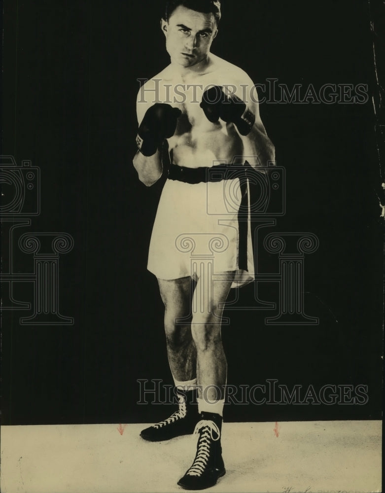 Press Photo Boxer Kenny Davis - sas08842- Historic Images