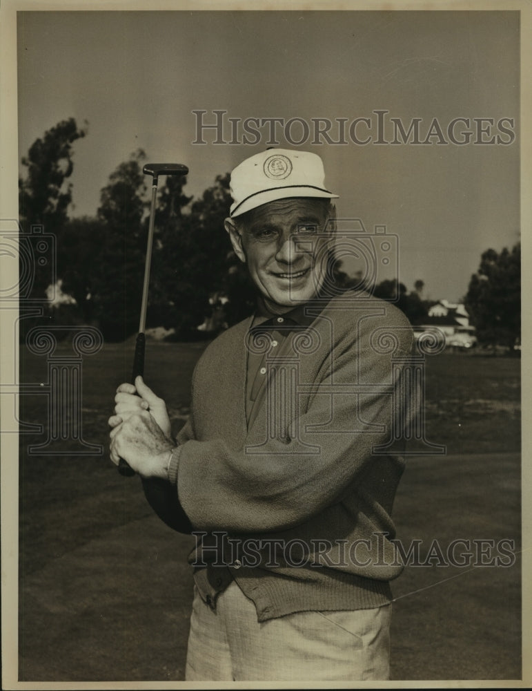 Press Photo Golfer Leo Durocher - sas08854- Historic Images