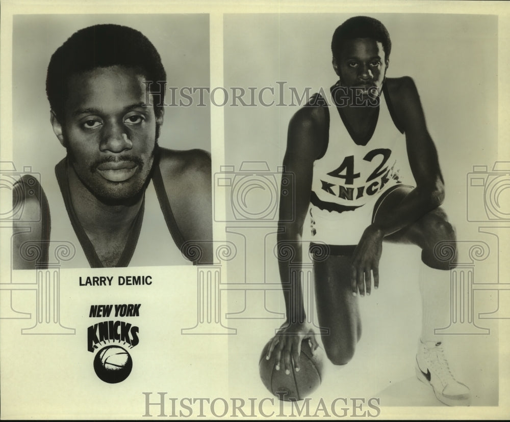 Press Photo Larry Demic, New York Knicks Basketball Player - sas09009- Historic Images