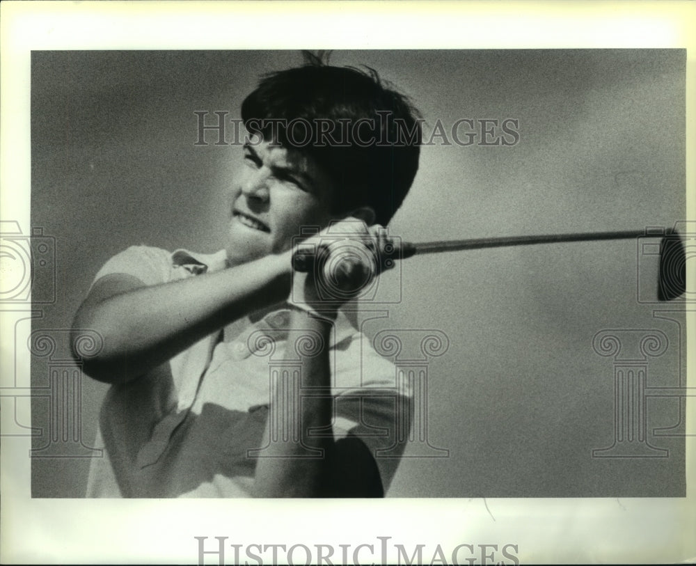 1988 Press Photo Golfer Shena Bassett at Riverside City Amateur Women&#39;s Match- Historic Images