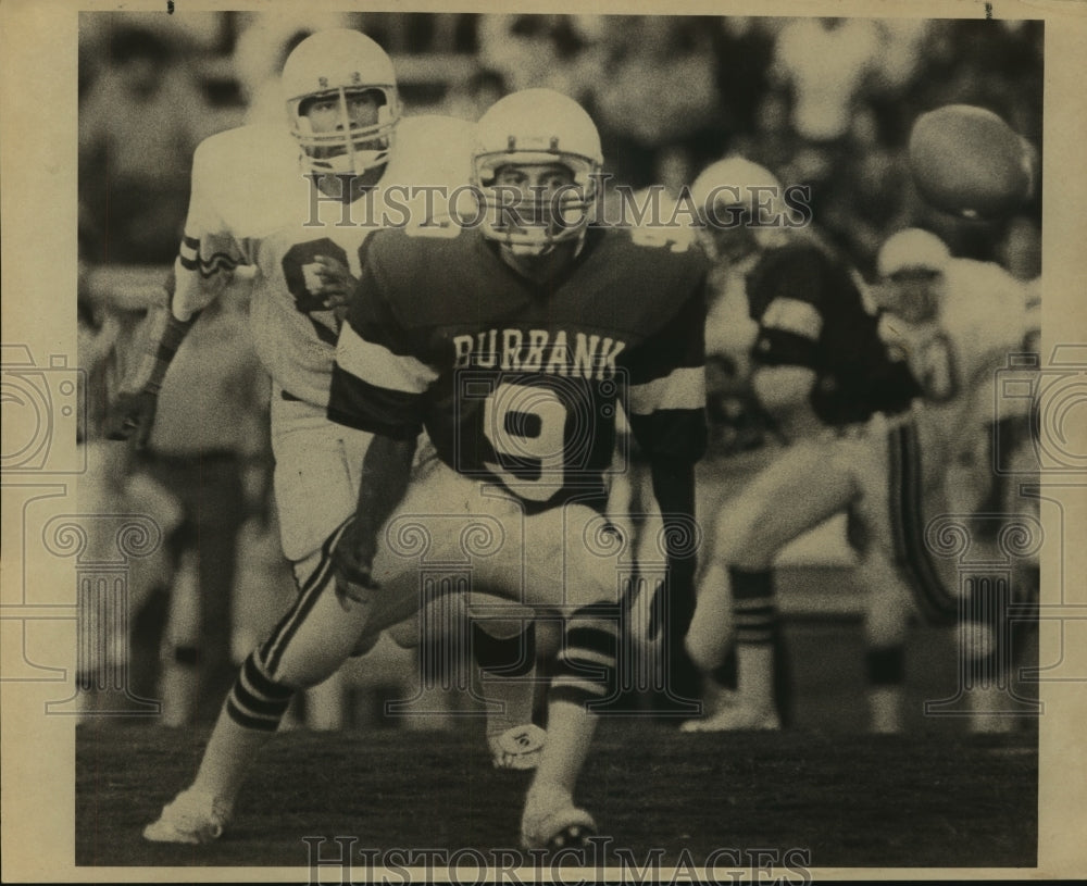 1982 Press Photo Burbank and South San play a high school football game- Historic Images