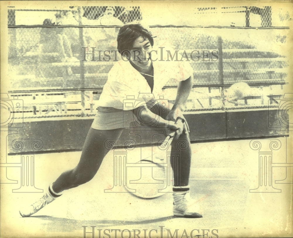 Press Photo Tennis Player Sammy Giammalva - sas09612- Historic Images