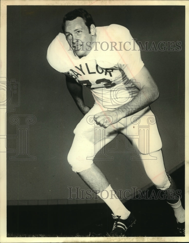 1970 Press Photo Ron Evans, Baylor Football Tackle Player - sas09787- Historic Images