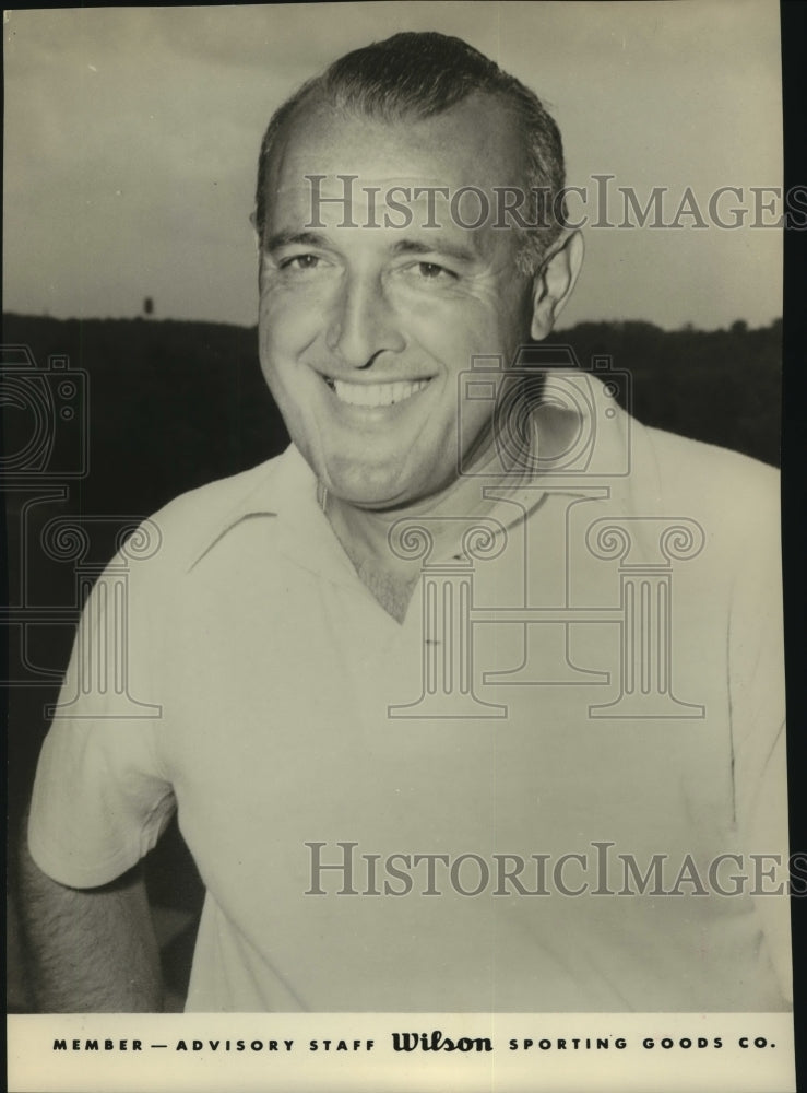 Press Photo Vic Ghezzi, Wilson Sporting Goods Company Advisory Staff Member- Historic Images