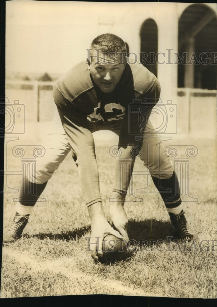 Press Photo Ken Favragnt, Mississippi Football Player - sas09897- Historic Images