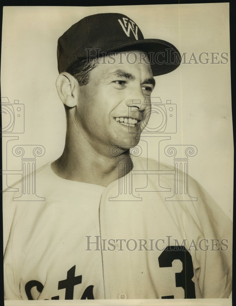 Press Photo Cal Felix, Out Field Baseball Player - sas09903- Historic Images