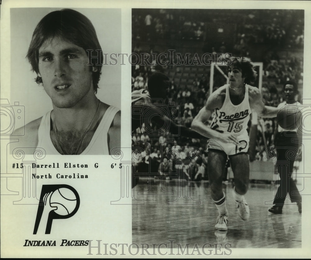 Press Photo Darrell Elston, Indiana Pacers Basketball Player at Game - sas09986- Historic Images