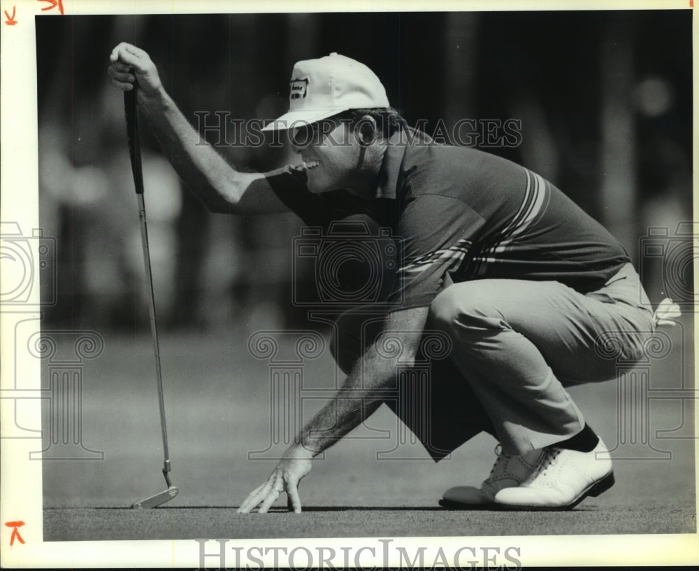 1989 Press Photo Golfer Lou Graham at Dominio Senior Professional Tour- Historic Images
