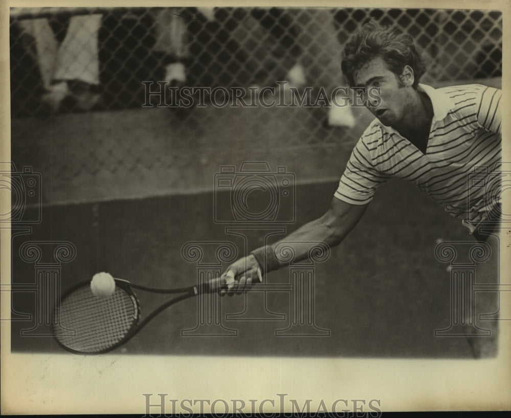 Press Photo Larry Gottfried, Trinity Tennis Player - sas10050- Historic Images