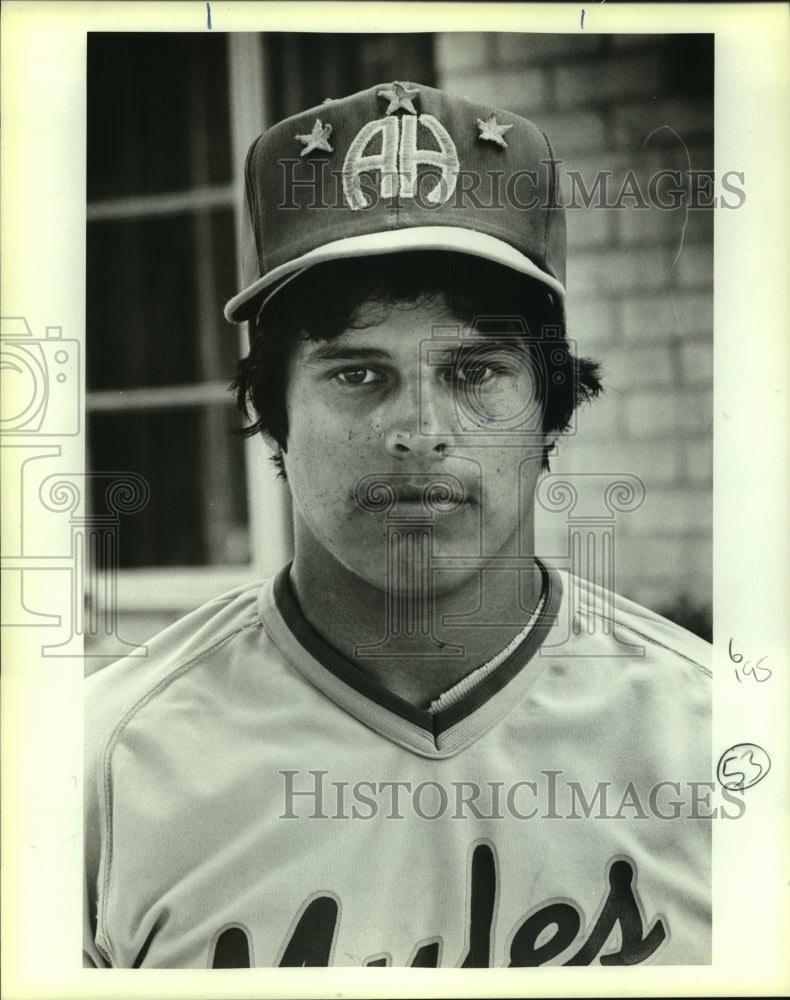 1984 Press Photo Alamo Heights baseball player Roland Virella - sas10194- Historic Images