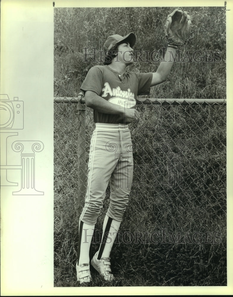 1983 Press Photo Antonian High baseball player Mike Perez - sas10206- Historic Images