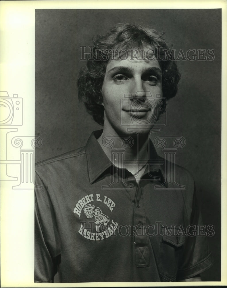1985 Press Photo Lee High basketball player Jimmy Rehler - sas10267- Historic Images
