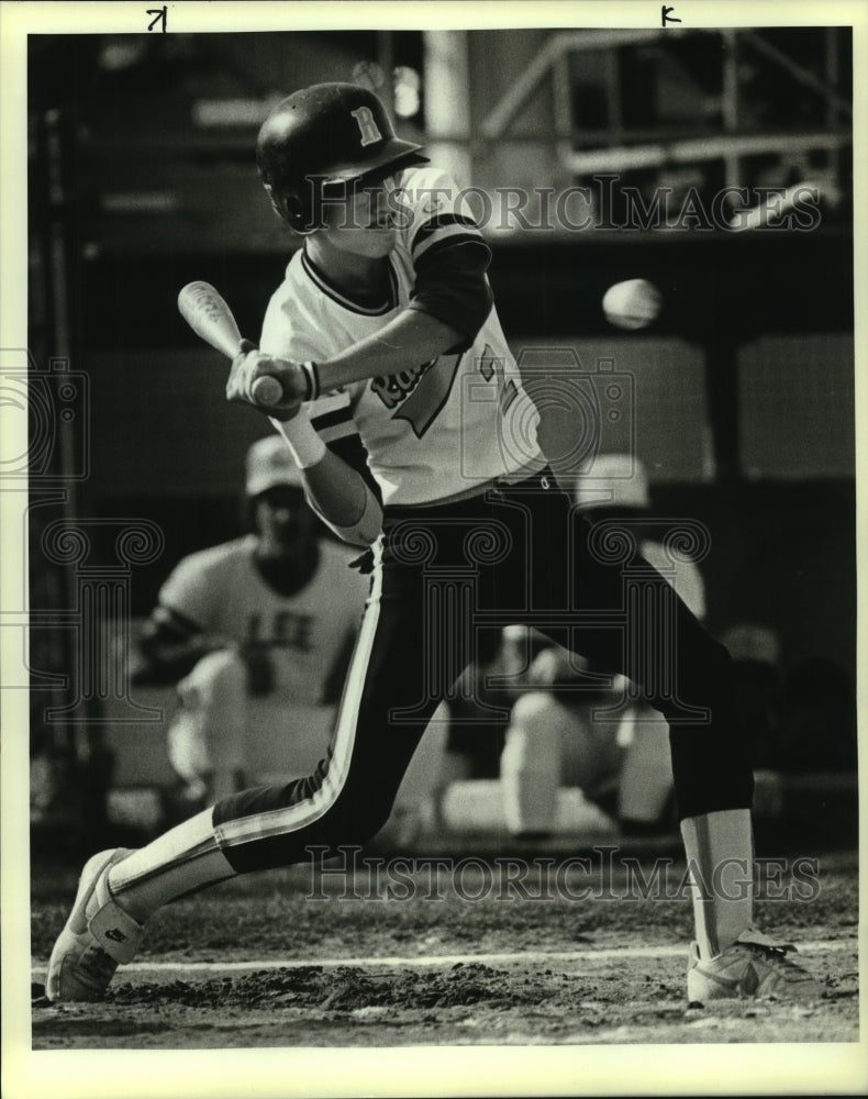 1985 Press Photo Austin Reagan High baseball player Rodney Marez - sas10311- Historic Images