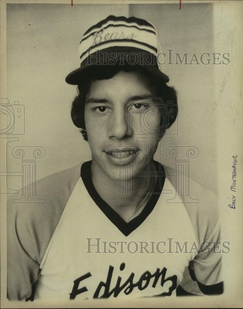 1978 Press Photo Edison High baseball player Billy Montemayor - sas10315- Historic Images