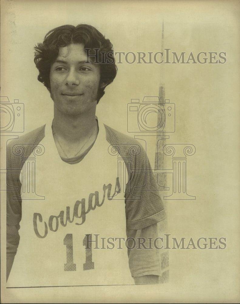 Press Photo High school baseball player Rudy Martinez - sas10321- Historic Images
