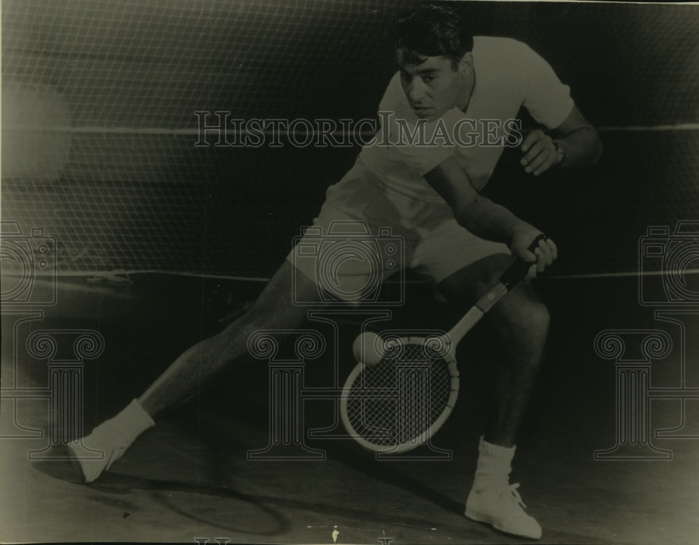Press Photo Tennis player Richard (Pancho) Gonzales - sas10401- Historic Images