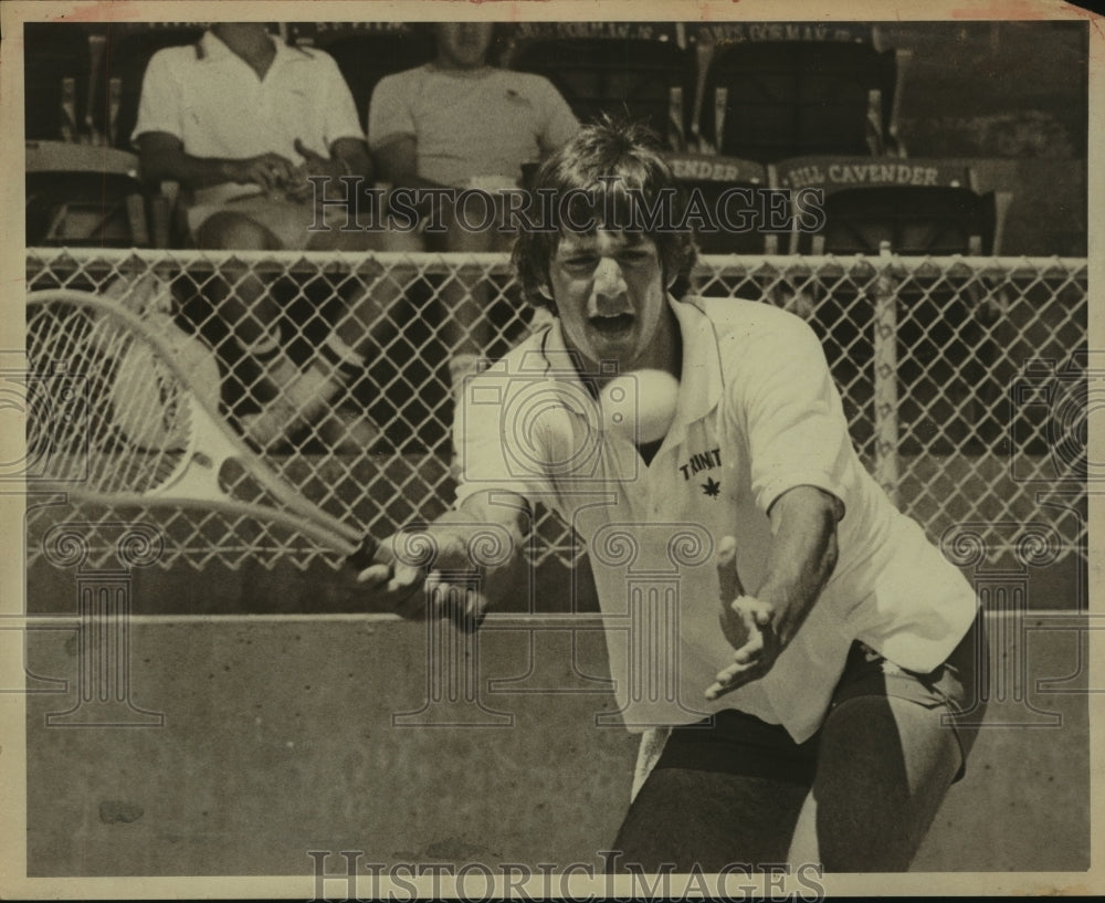 1979 Press Photo Trinity University tennis player Tony Giammalua - sas10437- Historic Images