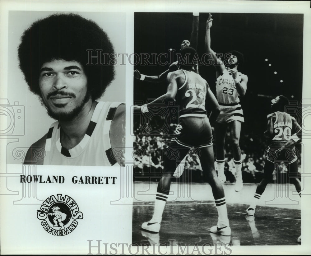 Press Photo Roland Garrett, Cleveland Cavaliers Basketball Player - sas10470- Historic Images