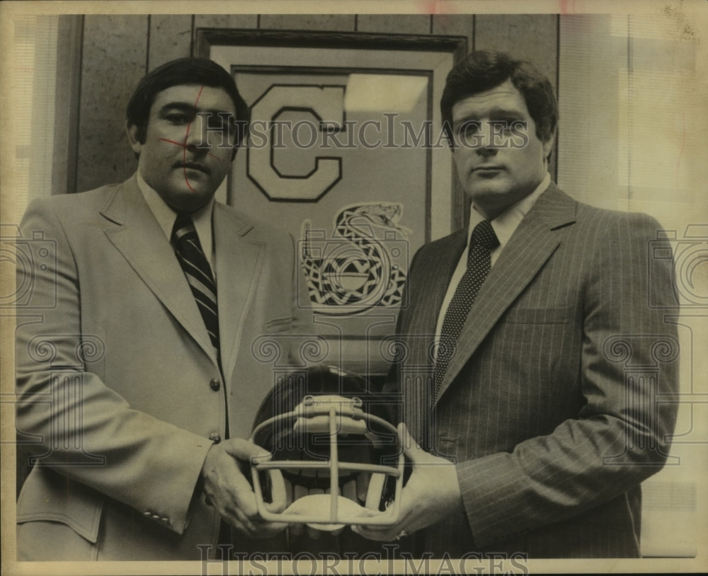 1978 Press Photo Mike Carner, Football Coach - sas10477- Historic Images