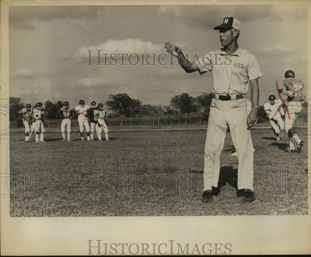 Press Photo Jefferson High football coach Frank Arnold - sas10551- Historic Images
