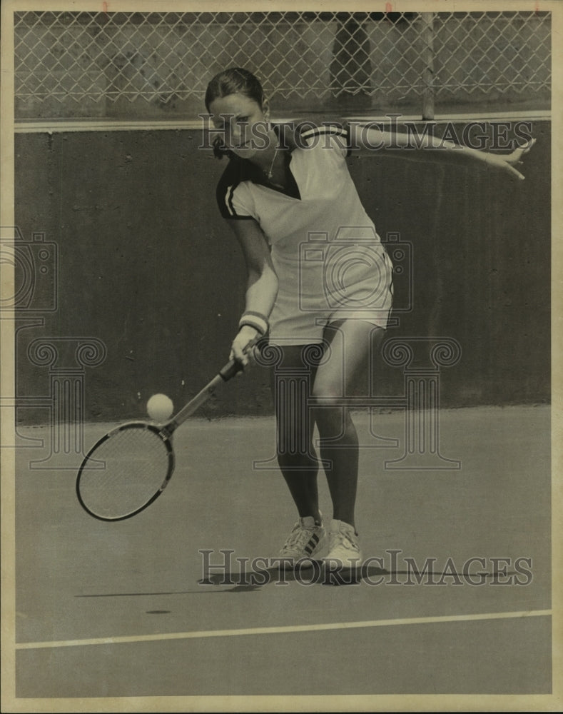 1979 Press Photo Carrie Fleming, Tennis Player - sas10589- Historic Images