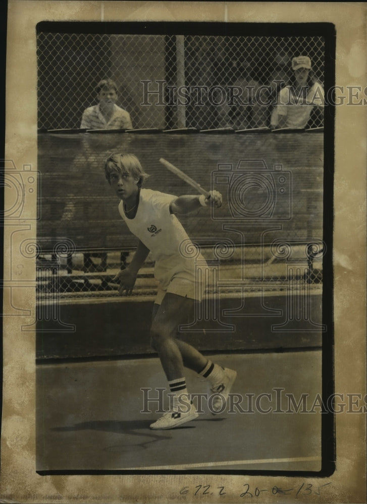 1978 Press Photo Bill Glass, Tennis Player - sas10593- Historic Images