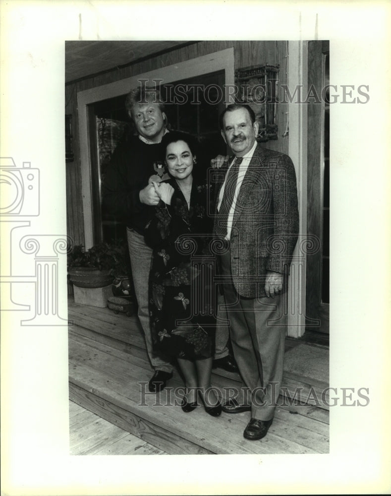 1992 Press Photo Rosita Fernandez and Others at German Folk Dancers Dinner- Historic Images