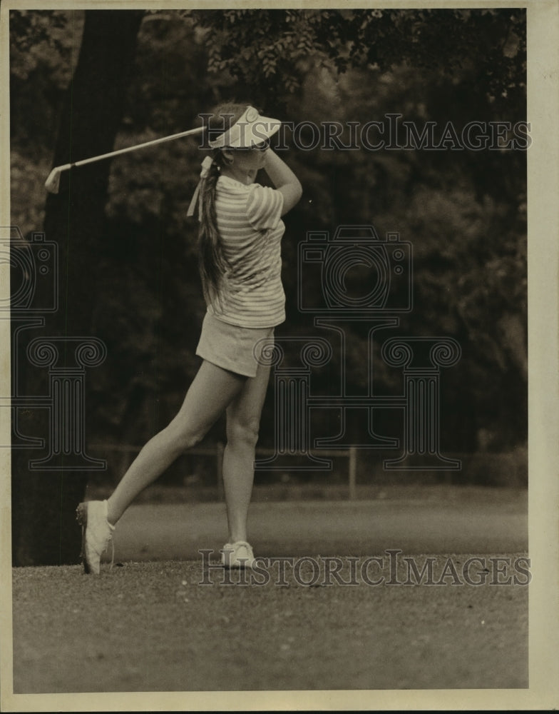 Press Photo Golfer Brenda Goldsmith - sas10656- Historic Images