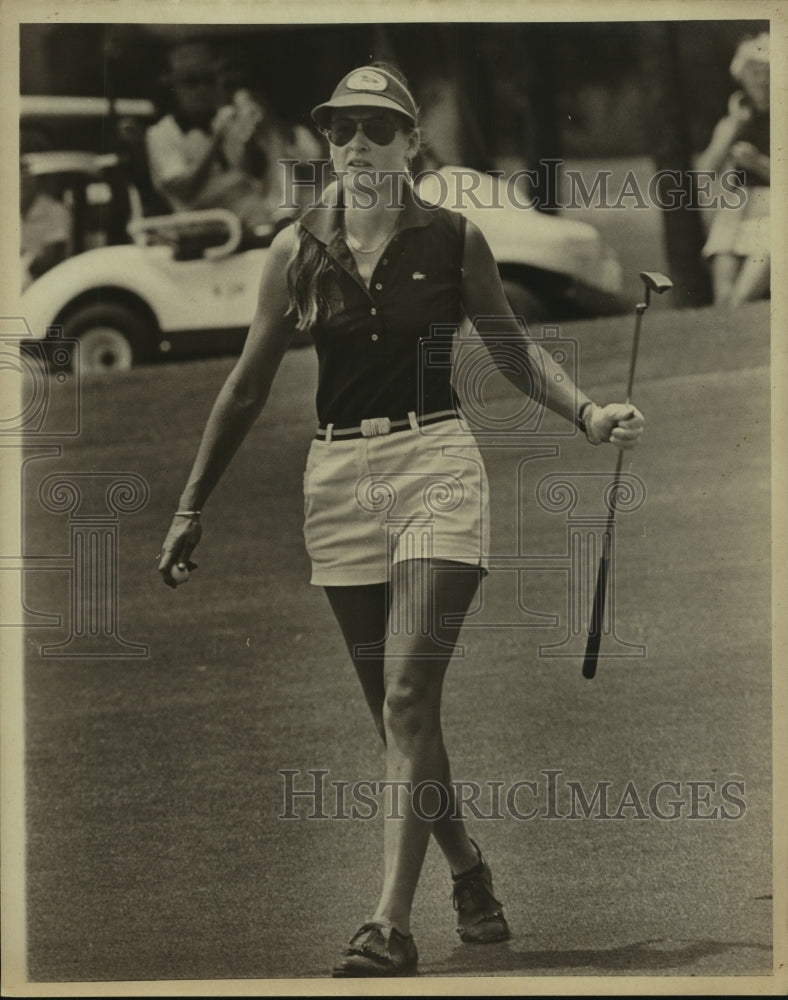 Press Photo Brenda Goldsmith, Golfer - sas10660- Historic Images