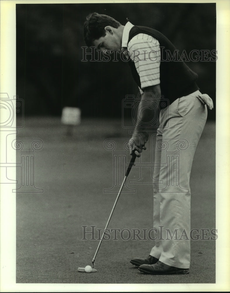 Press Photo Texas-San Antonio golfer Robert Garland - sas10718- Historic Images