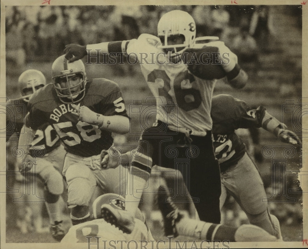 1976 Press Photo South San and Edgewood play high school football - sas10722- Historic Images