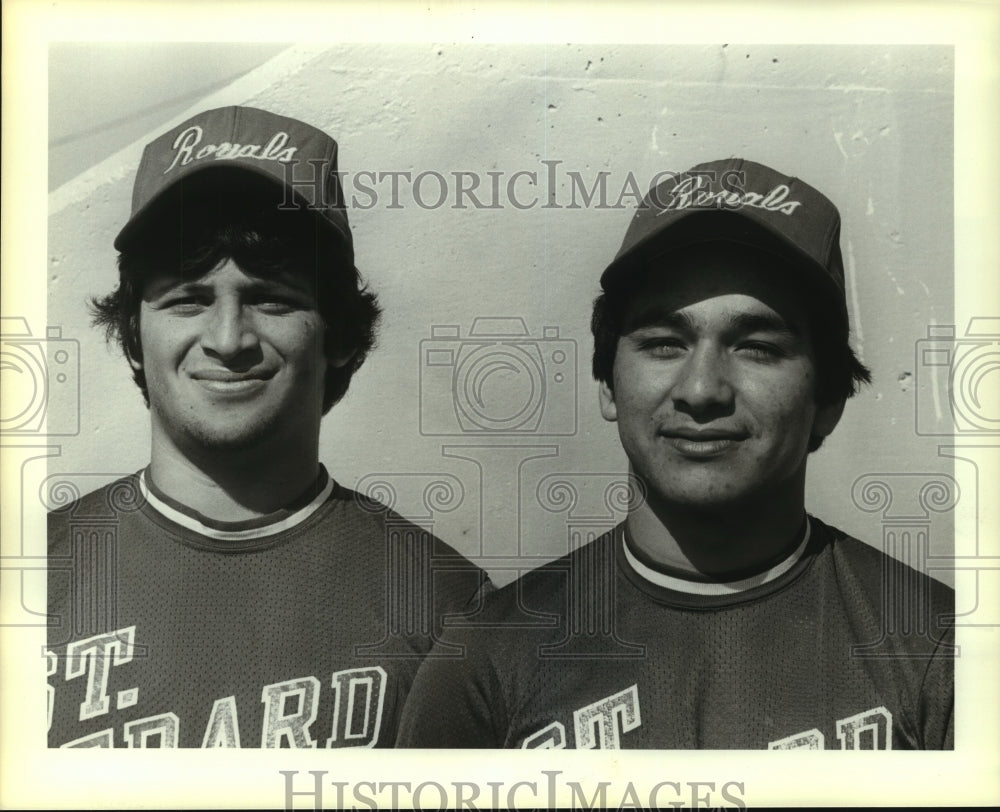 1983 Press Photo Henry Mosqueda, St. Gerard High School Baseball Player- Historic Images