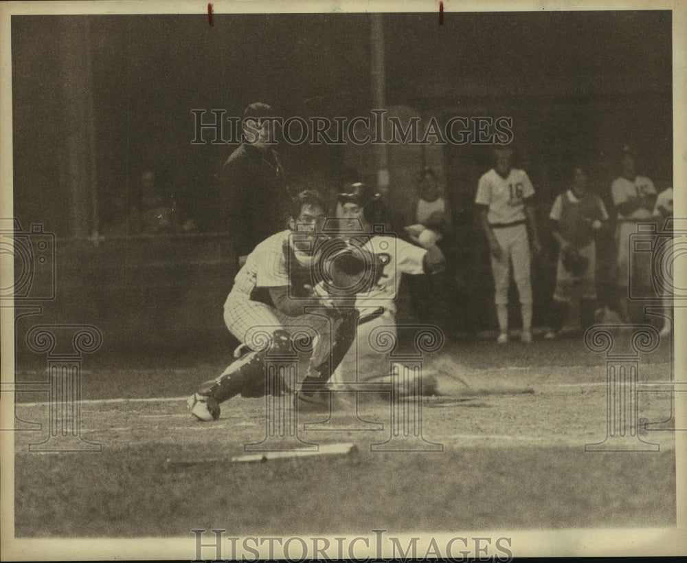 1978 Press Photo Marshall and South San play high school baseball - sas10838- Historic Images