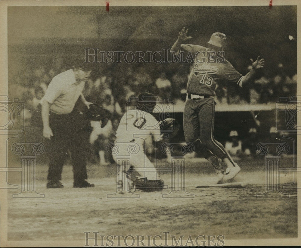 1979 Press Photo Burbank and South San play high school baseball - sas10844- Historic Images